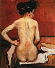 Edvard Munch Nude painting